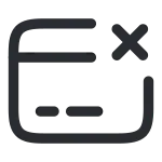 Card Remove 1 SVG Icon